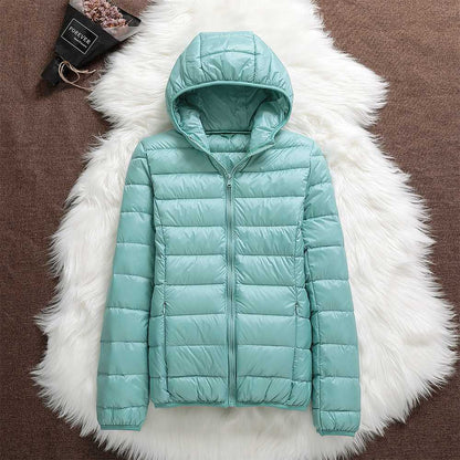 Nord | Premium Jacket with White Feathers