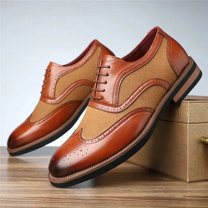 Bairstow Two-Tone Oxford Shoes