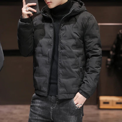 Elegant Men's Puffer Jacket