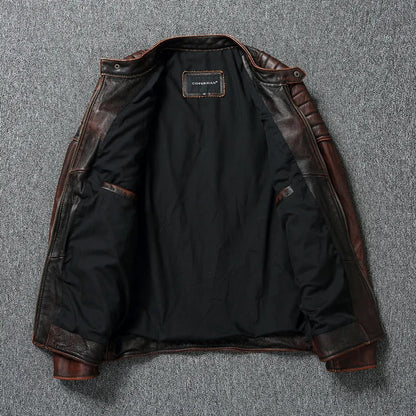 Thomas | Vintage-inspired Leather Jacket