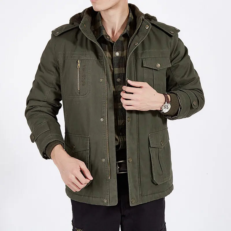 Elegant Padded Bomber Jacket
