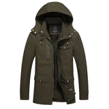 Elegant Cotton-Lined Winter Jacket