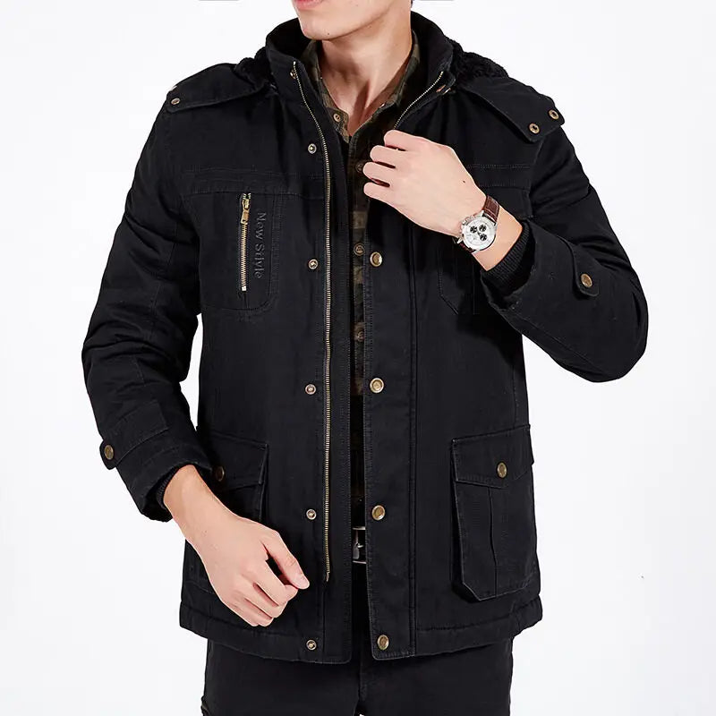 Elegant Padded Bomber Jacket