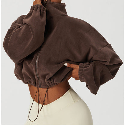 Fuzzy | Casual Jacket with Stand-up Collar