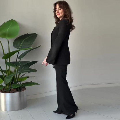 Zara | Blazer and Trousers with Split Sleeves