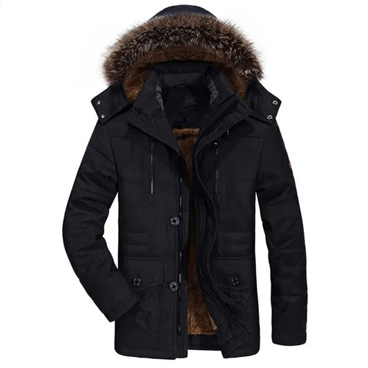 Cotton Hoodie Winter Jacket